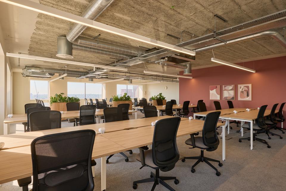 Serviced space