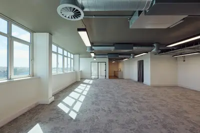 Open-plan office space at Station House