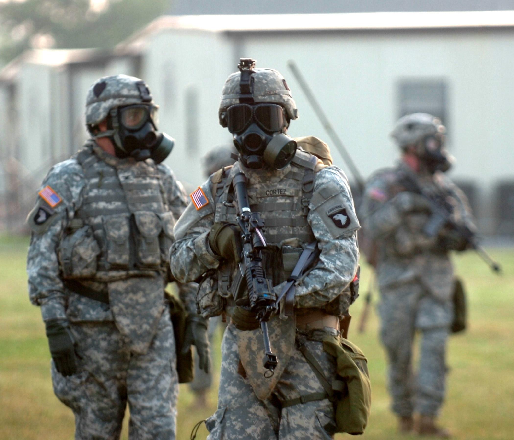 ABC-Filter für Soldaten