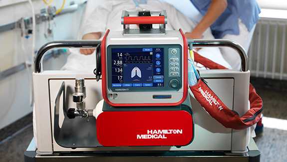 HAMILTON-T1 for ventilator-assisted preoxygenation