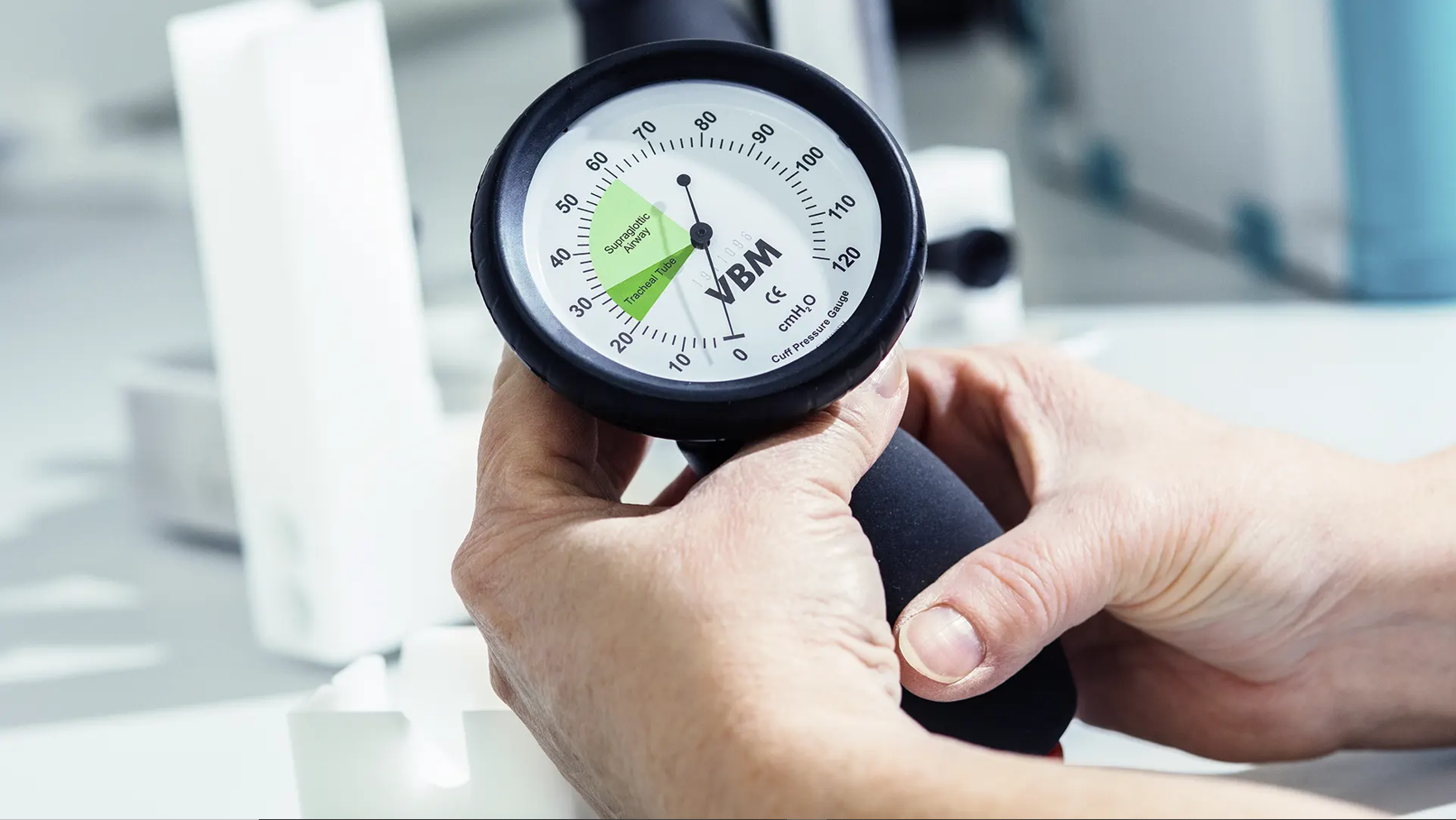 gestión de presión de manguito manual