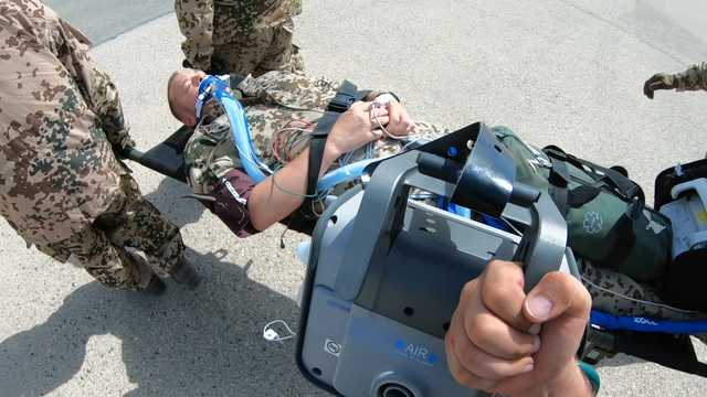 Chaîne de secours HAMILTON-T1 militaire