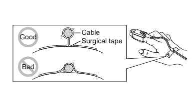 Image showing how to secure cable