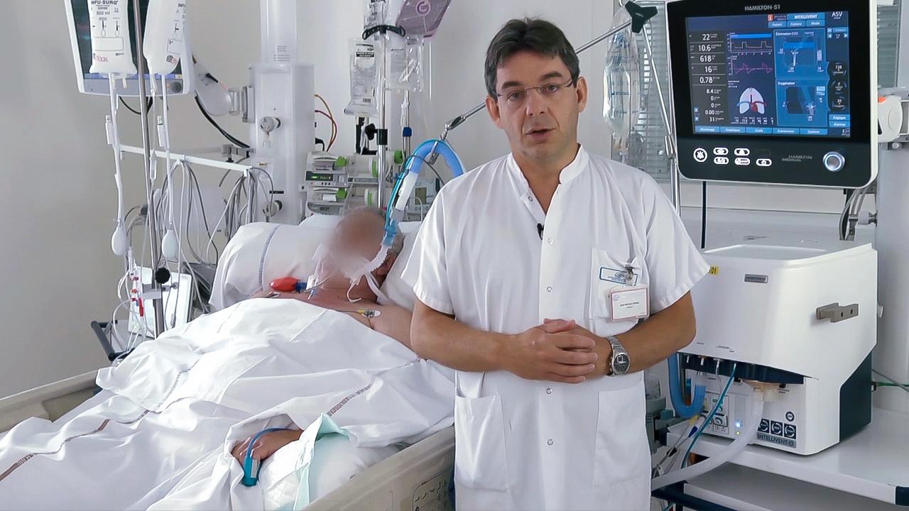 Dr. Jean-Michel Arnal, intensivista jefe