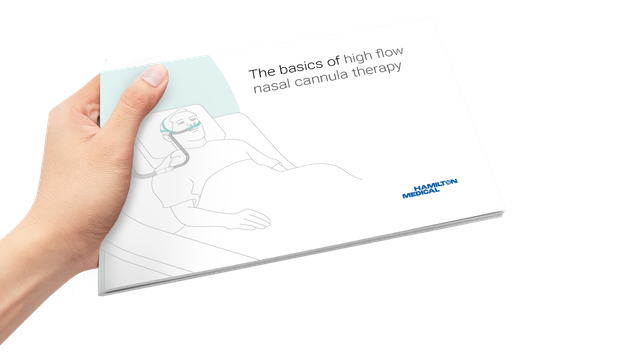 Электронная книга об основах терапии с высокой скоростью потока с помощью назальной канюли