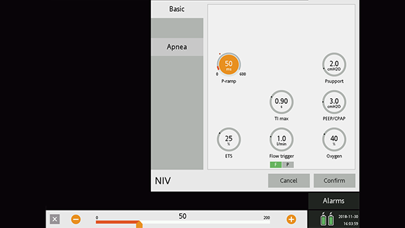 Screenshot showing settings for Pramp