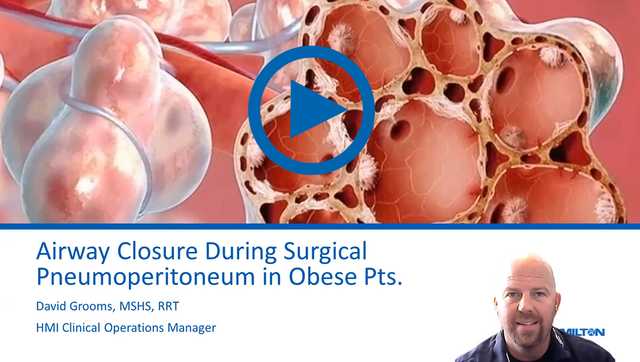 Journal Club: Airway closure during surgical pneumoperitoneum in obese patients