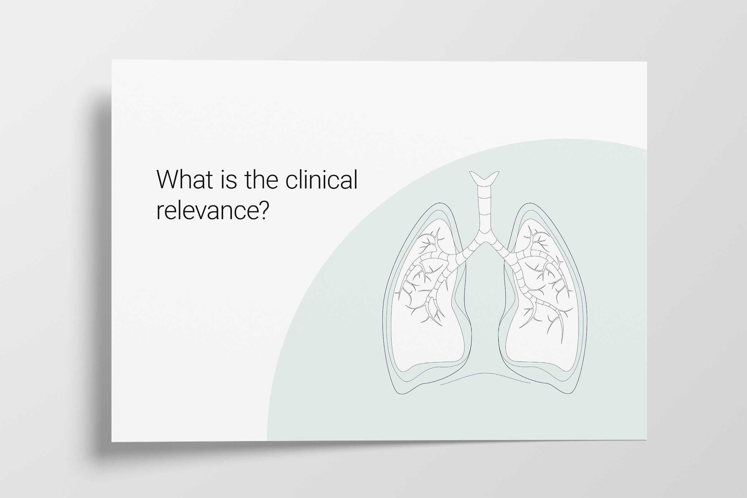 Illustration for the question about the clinical relevance of volumetric capnography