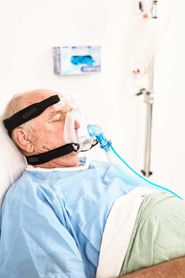 Máscara de ventilación CPAP - ADAPT-2-VENT ™ - Pulmodyne - BIPAP /  transparente / ajustable