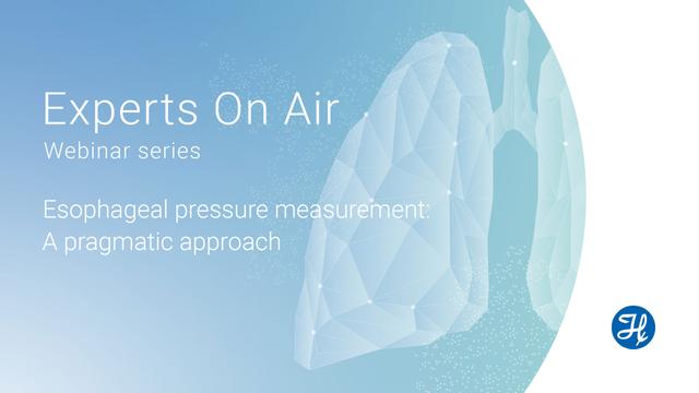 Experts On Air - Esophageal pressure measurement