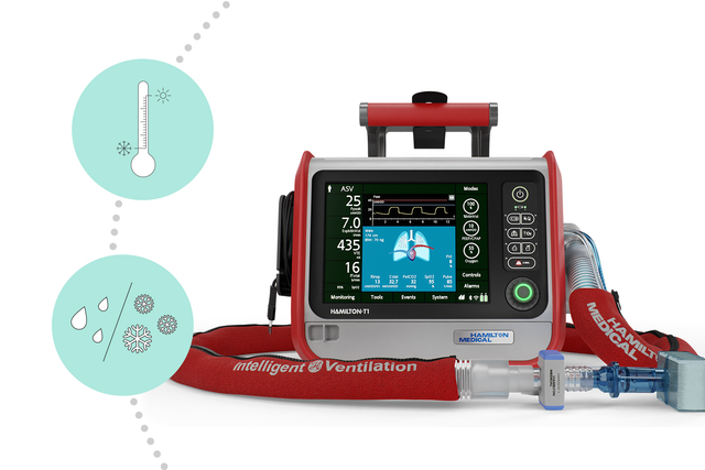 HAMILTON-T1 - Intelligent transport ventilator