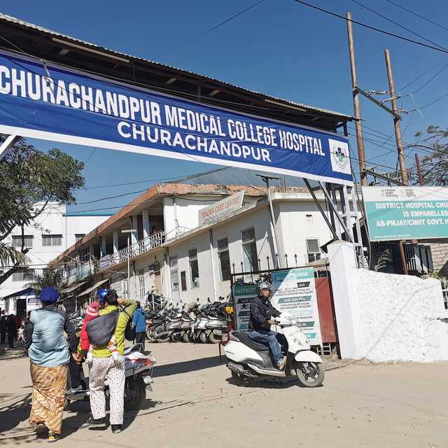 Krankenhaus in Churachandpur