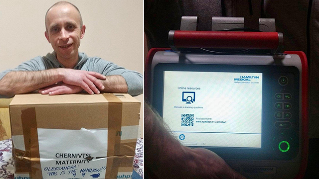 HAMILTON-T1 donation reaches Ukraine