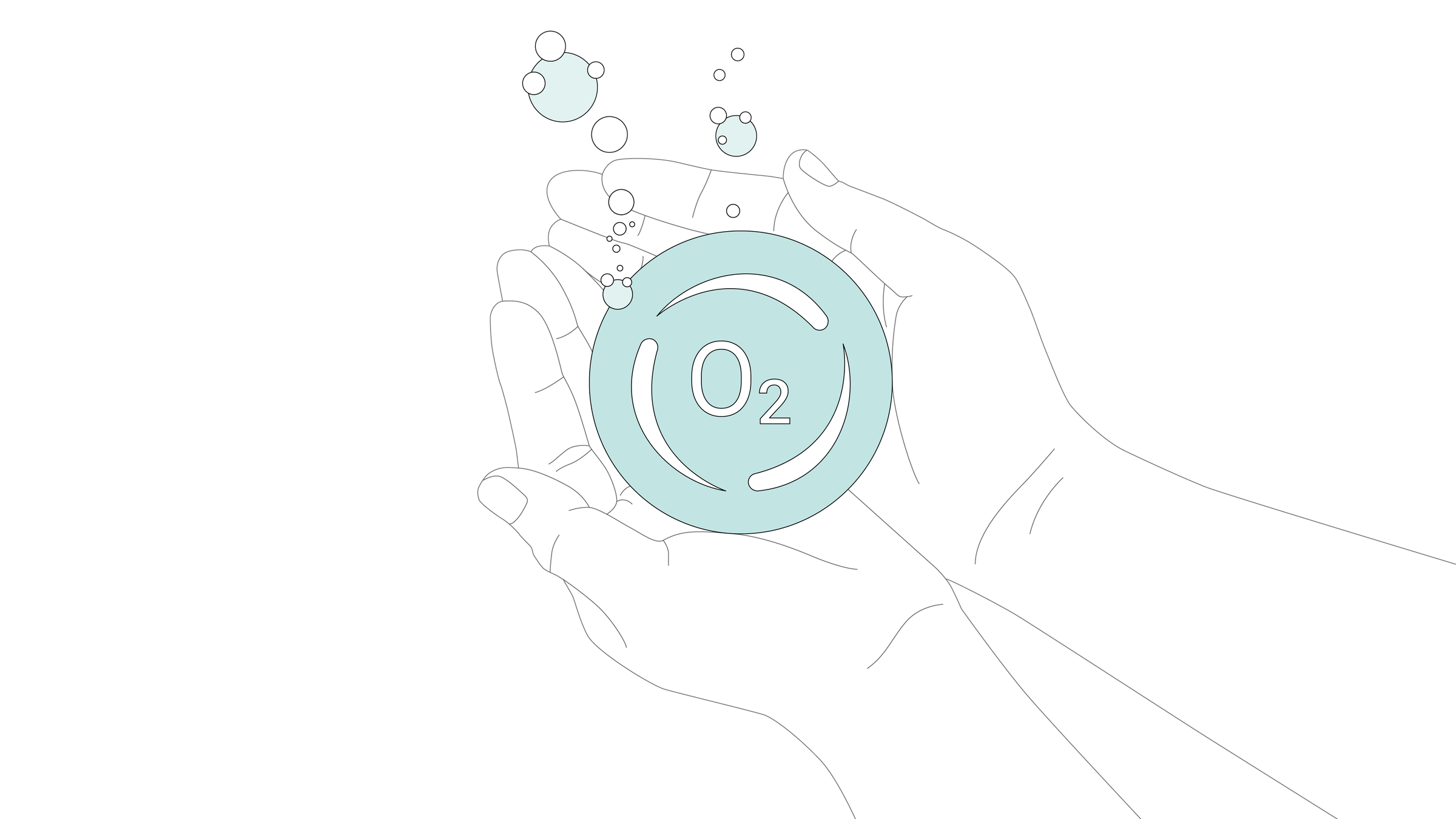 Illustration of O2 assist