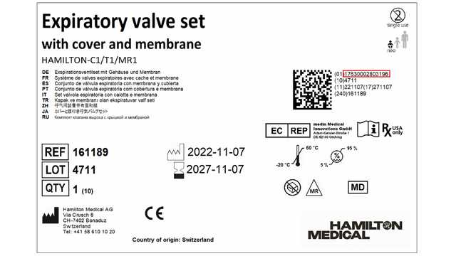 Changes to labels on packaging