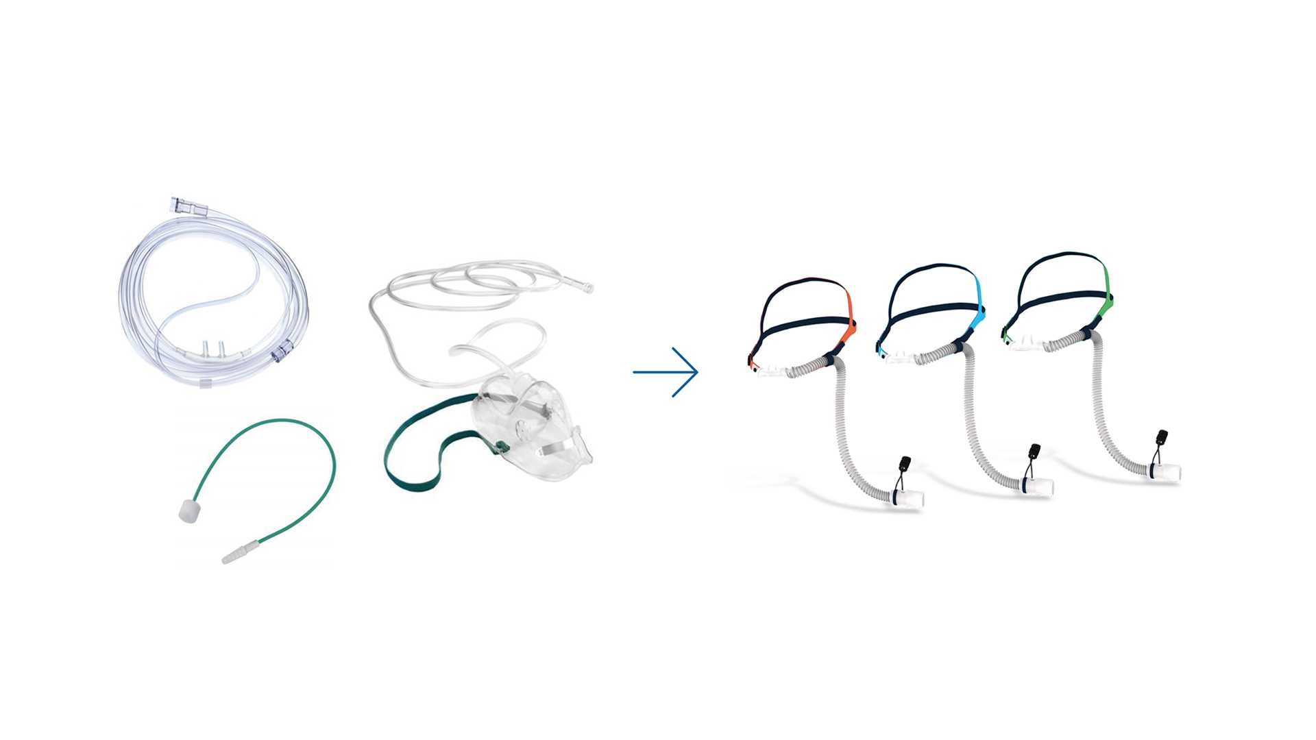 Low flow and high flow patient interfaces