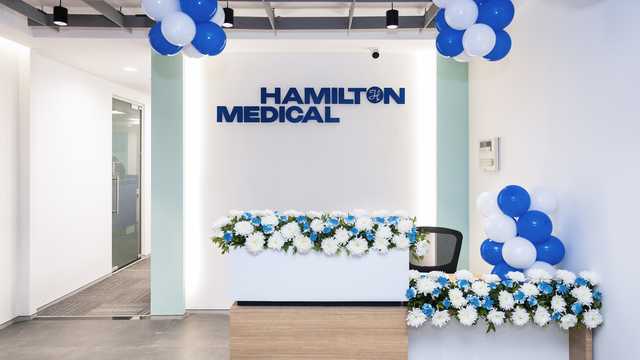 Inauguration du bureau de Hamilton Medical en Inde