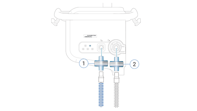 Airway filters for mechanical ventilators | Hamilton Medical