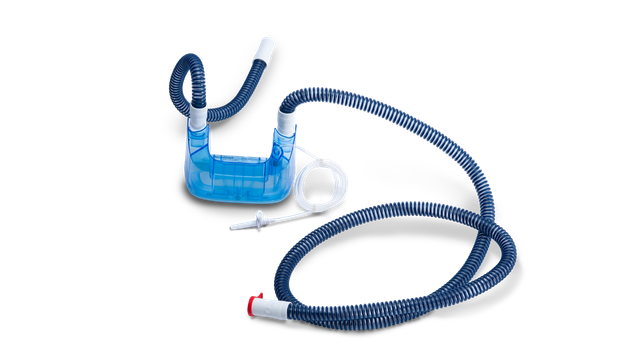 Single limb breathing circuit sets for adult/pediatric patients