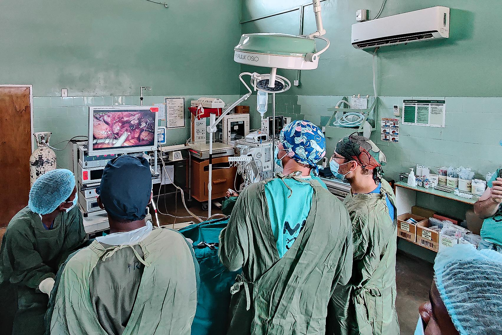 Primera laparoscopia