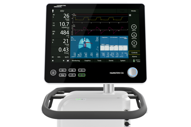 HAMILTON-C6 ventilator for neonates