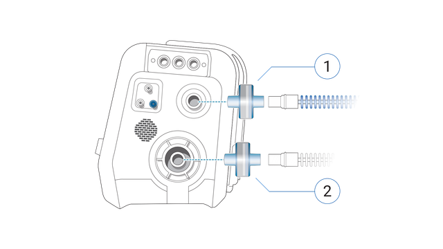 Installing filters on HAMILTON-C1/T1/MR1