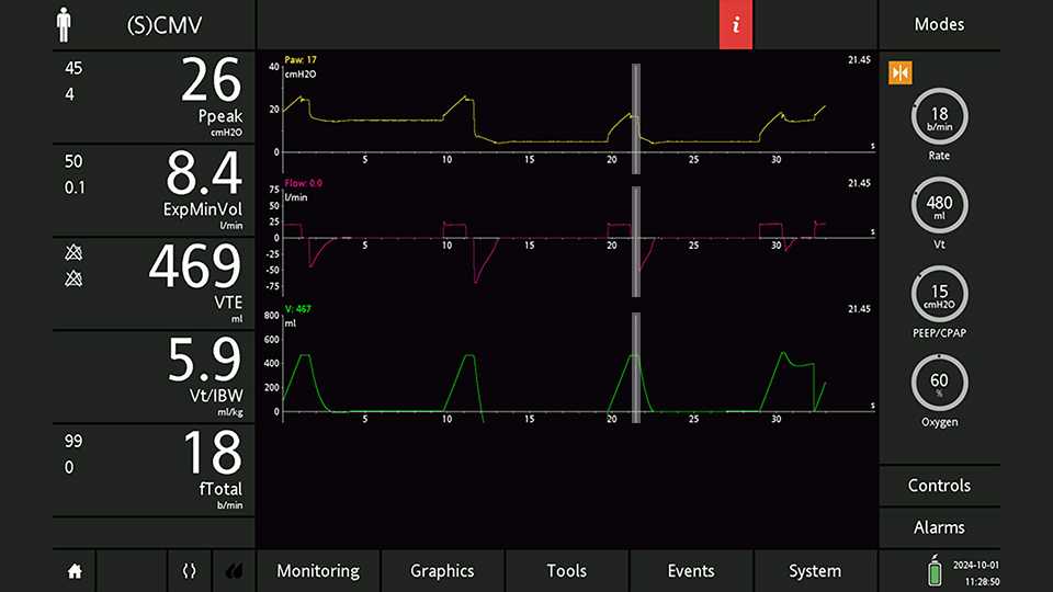 Screenshot with cursor correctly positioned showing values as abovve