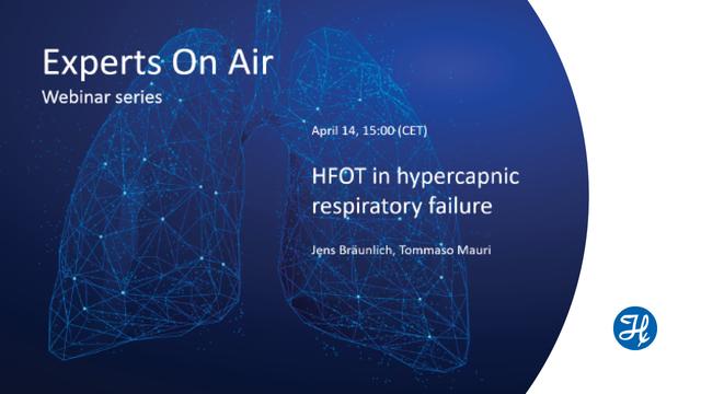 Experts On Air - HFNC in hypercapnic respiratory failure 