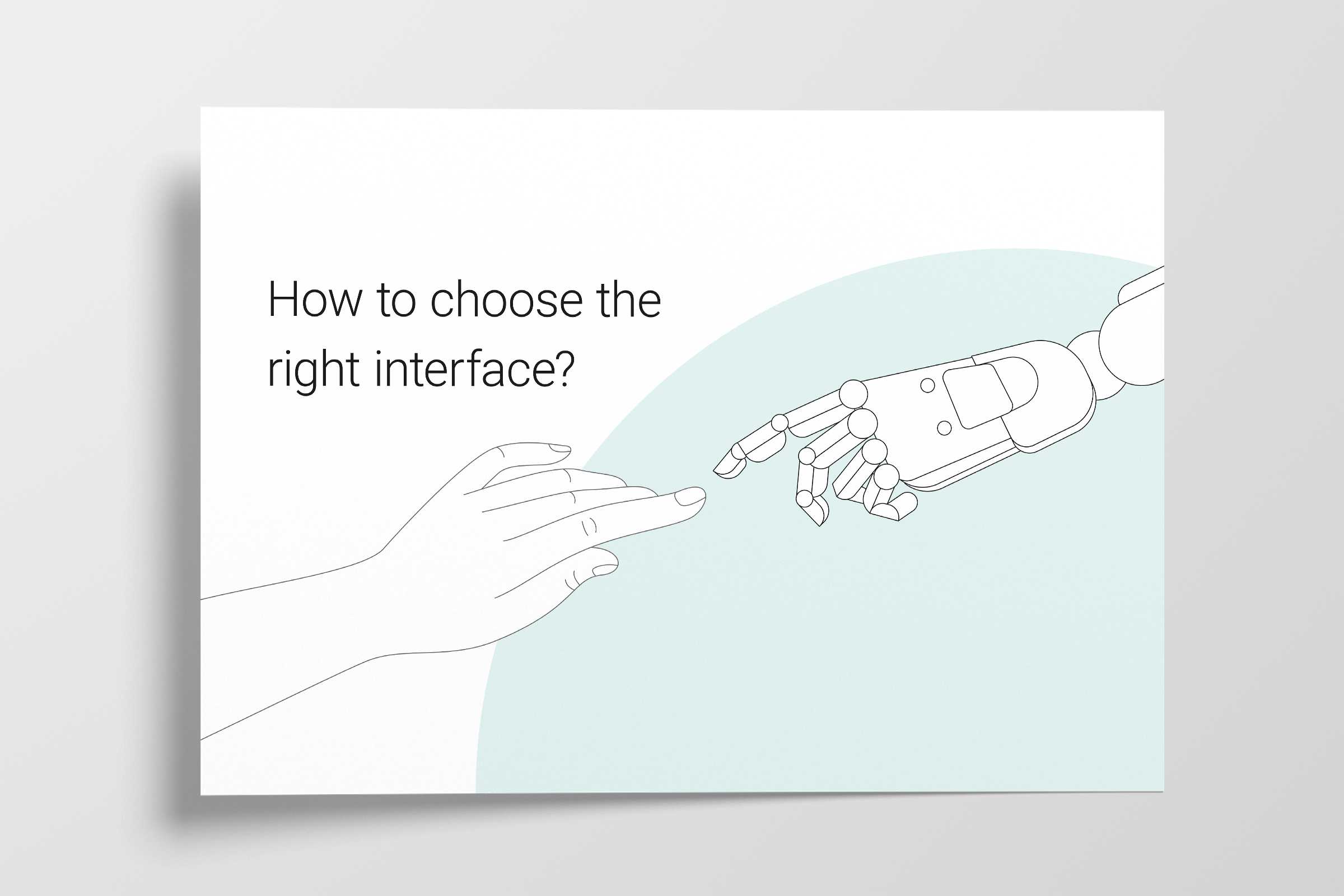 Illustration for the chapter "How to choose the right NIV interface?"