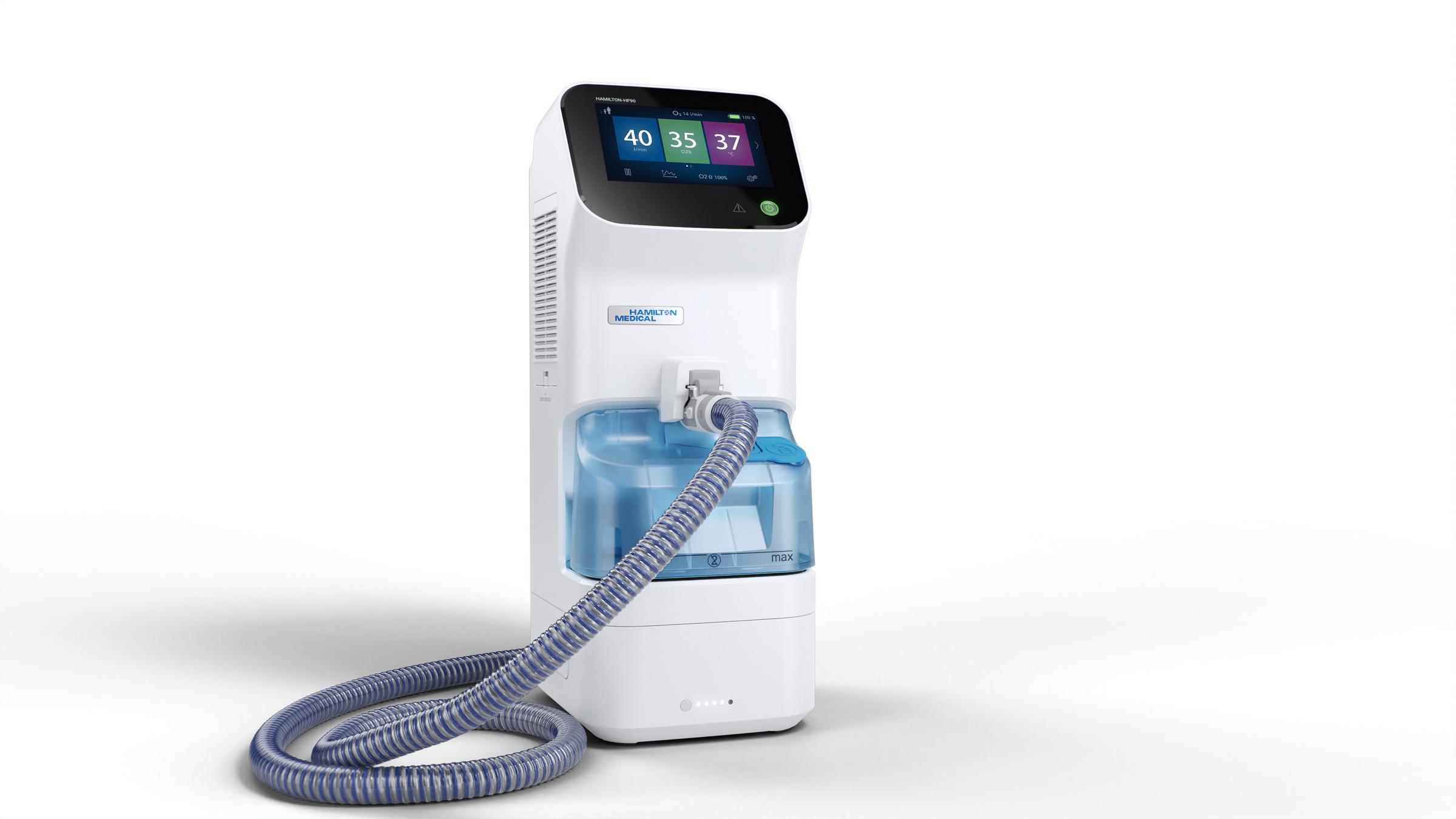Dispositivo HAMILTON-HF90 su sfondo bianco