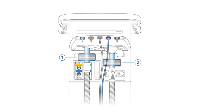 Installing filters on HAMILTON-G5/S1