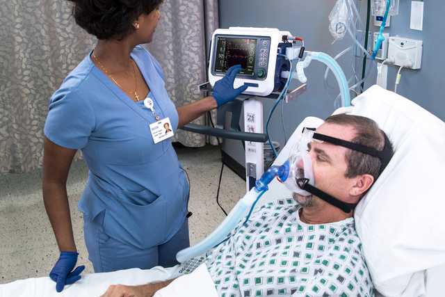 The HAMILTON-C1 is the complete solution for noninvasive ventilation (NIV), offering also all related consumables and accessories.