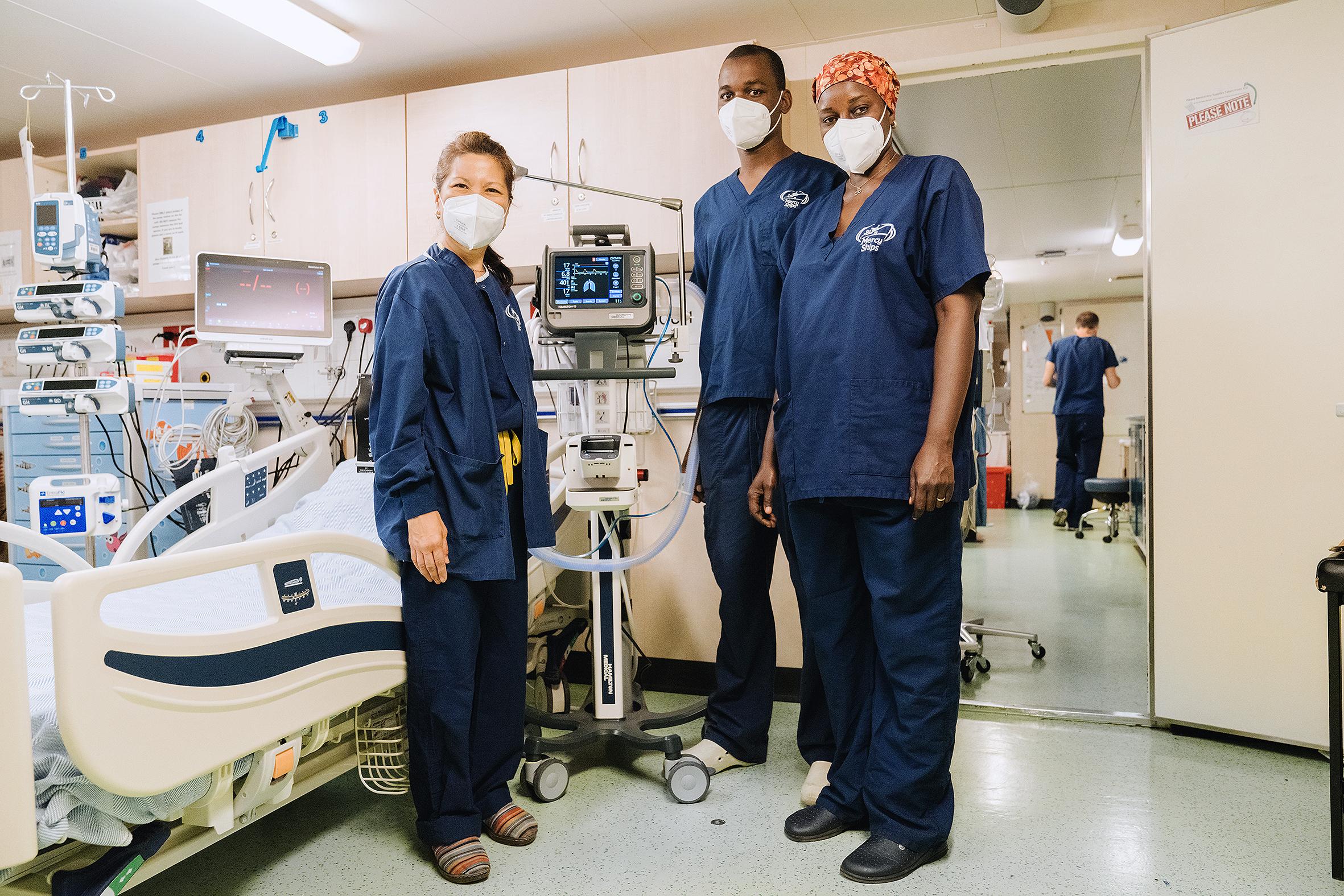 ICU Mercy Ships Africa