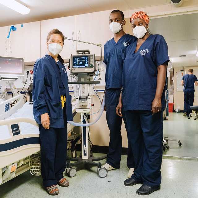 La terapia intensiva di Mercy Ships Africa