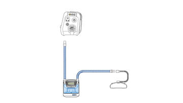 High flow nasal cannula therapy system on the HAMILTON-C1