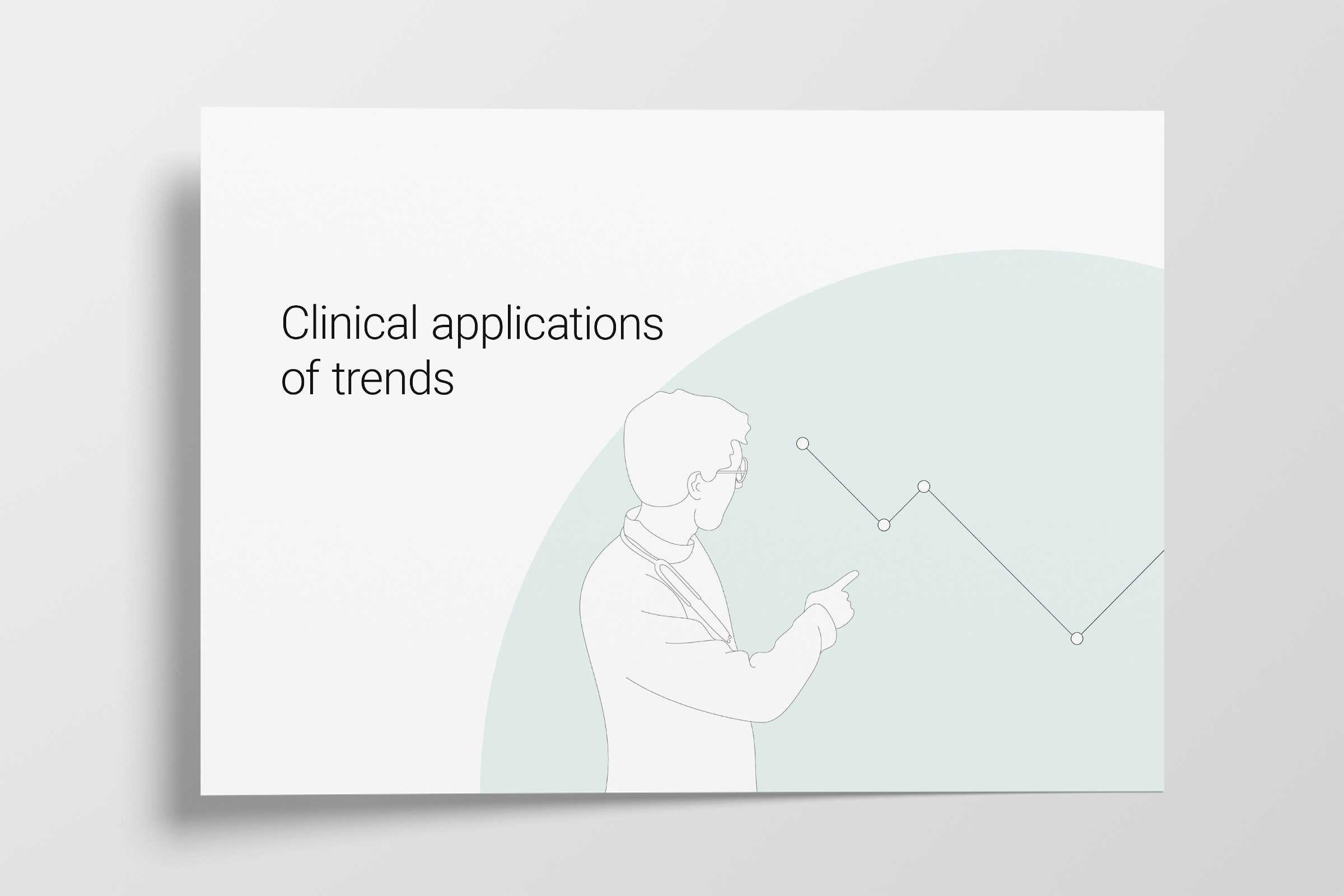 Illustration for the clinical application of trends