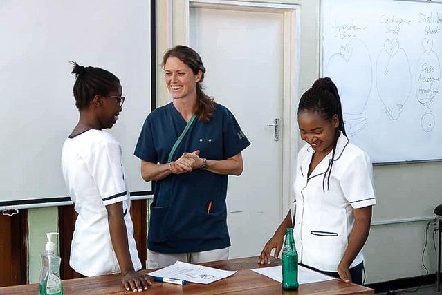 Schulung von Pflegepersonal in Malawi