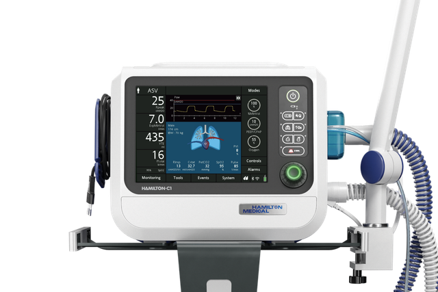 HAMILTON-C1 ventilator for neonates