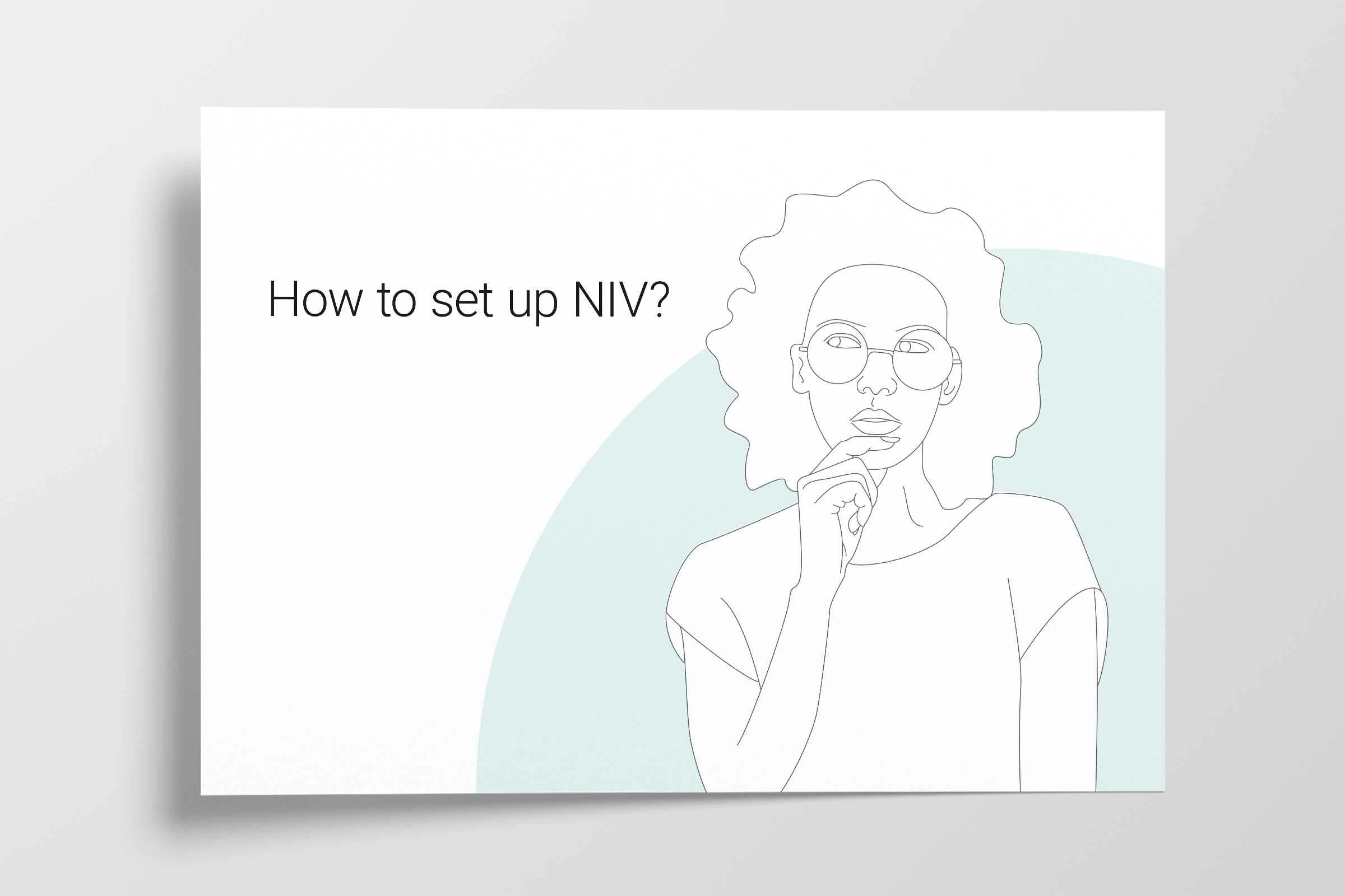 Illustration for the chapter "How to set up NIV?"