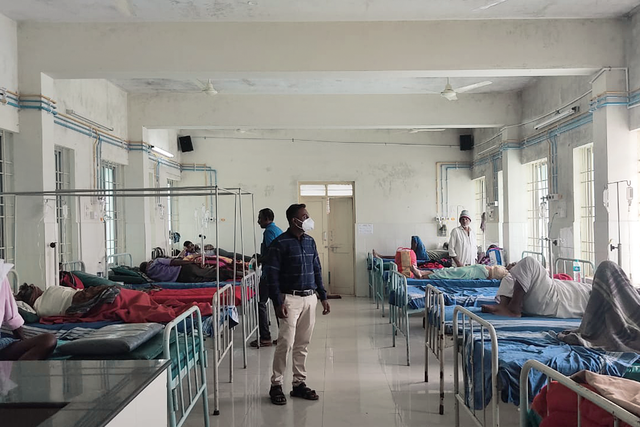 在印度的 10 床位 ICU
