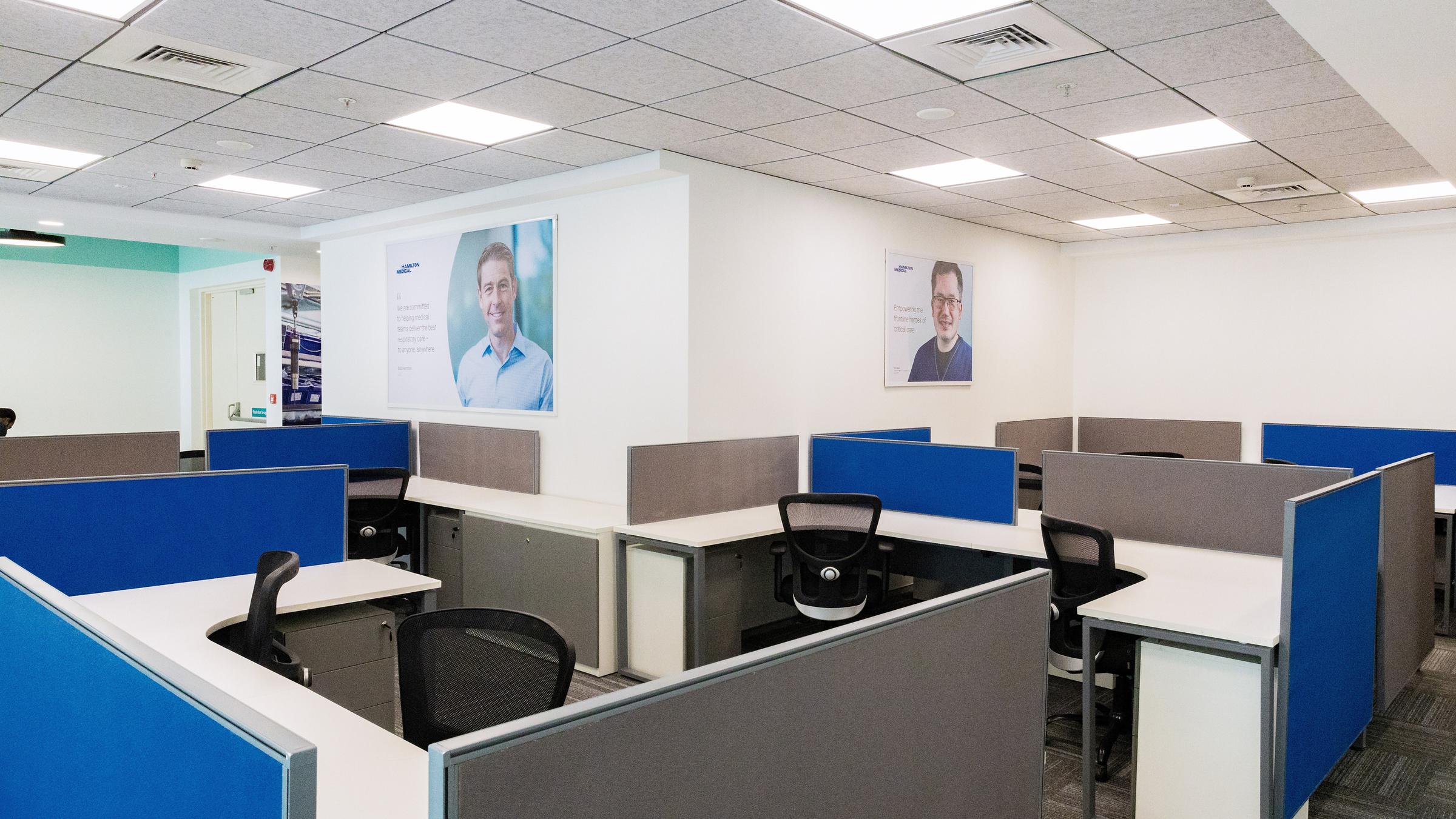 Office space, Hamilton Medical india