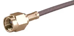 COAXIAL CONNECTOR, SMA, 50 Ohm, Straight cable plug (male)