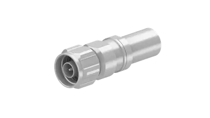 COAXIAL CONNECTOR, N, 50 Ohm, Straight cable plug (male)