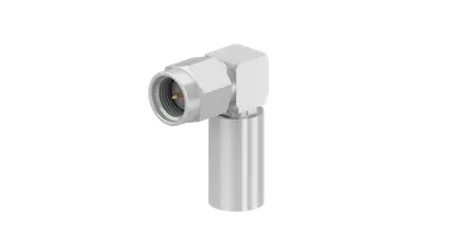COAXIAL CONNECTOR, SMA, 50 Ohm, Right angle cable plug (male)