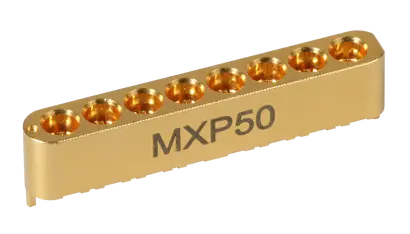 COAXIAL CONNECTOR, MXP, 50 Ohm, Straight PCB jack (female)