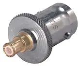 COAXIAL ADAPTER, MCX - BNC, 50 Ohm, plug / jack (male / female)