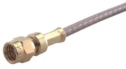 COAXIAL CONNECTOR, SMC, 50 Ohm, Straight cable plug (male)