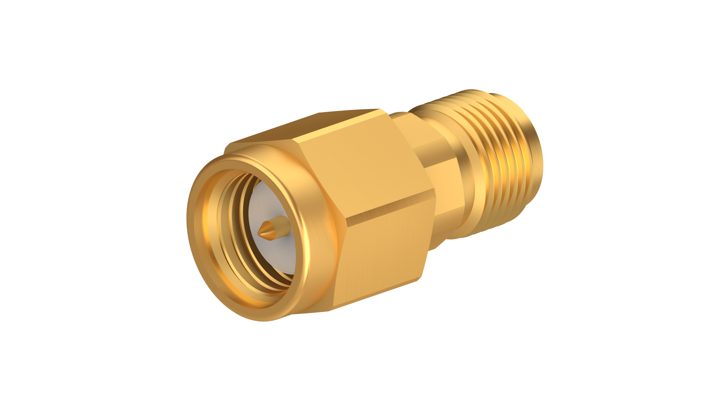 COAXIAL FIXED ATTENUATOR, 50 Ohm, 0 dB, SMA