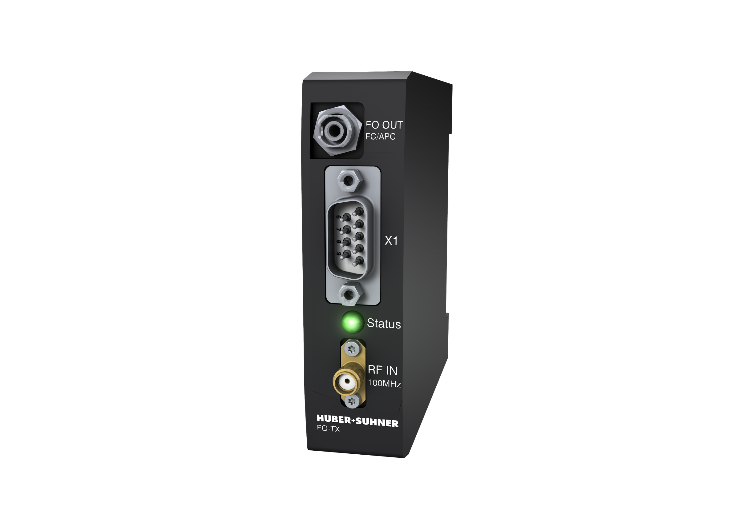 Transmitter, 100 MHz, DIN Rail, 1 RF IN, 1 FO Out