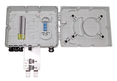 HTTA box with power distribution